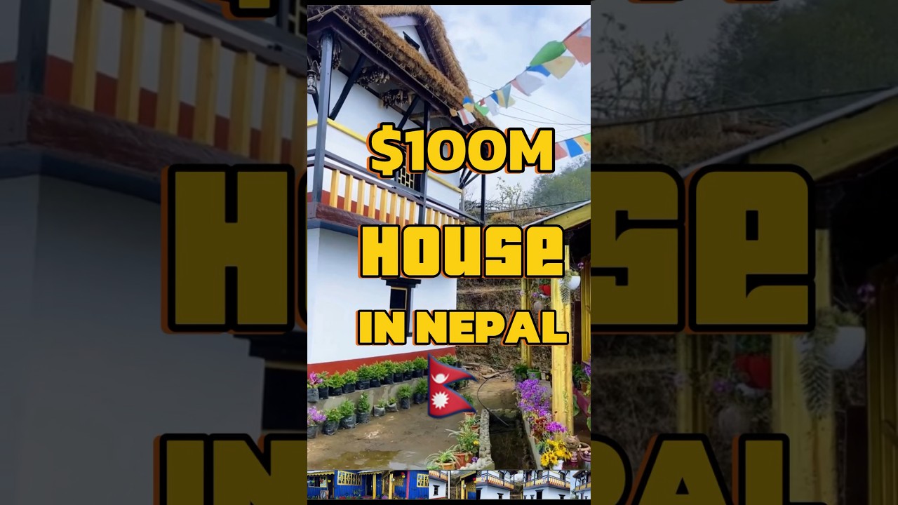 $100M House In Nepal 🏡 | aka Priceless House | Lalikharka