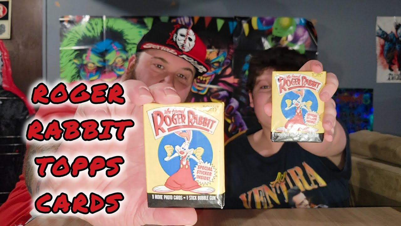 ROGER RABBIT TOPPS CARDS
