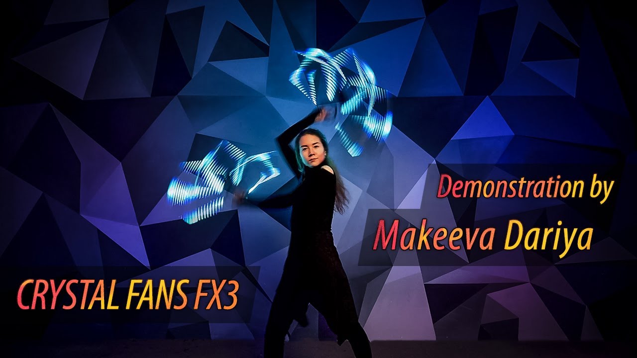 LED Fans Flow | Crystal Fans FX3 v.2018-2019