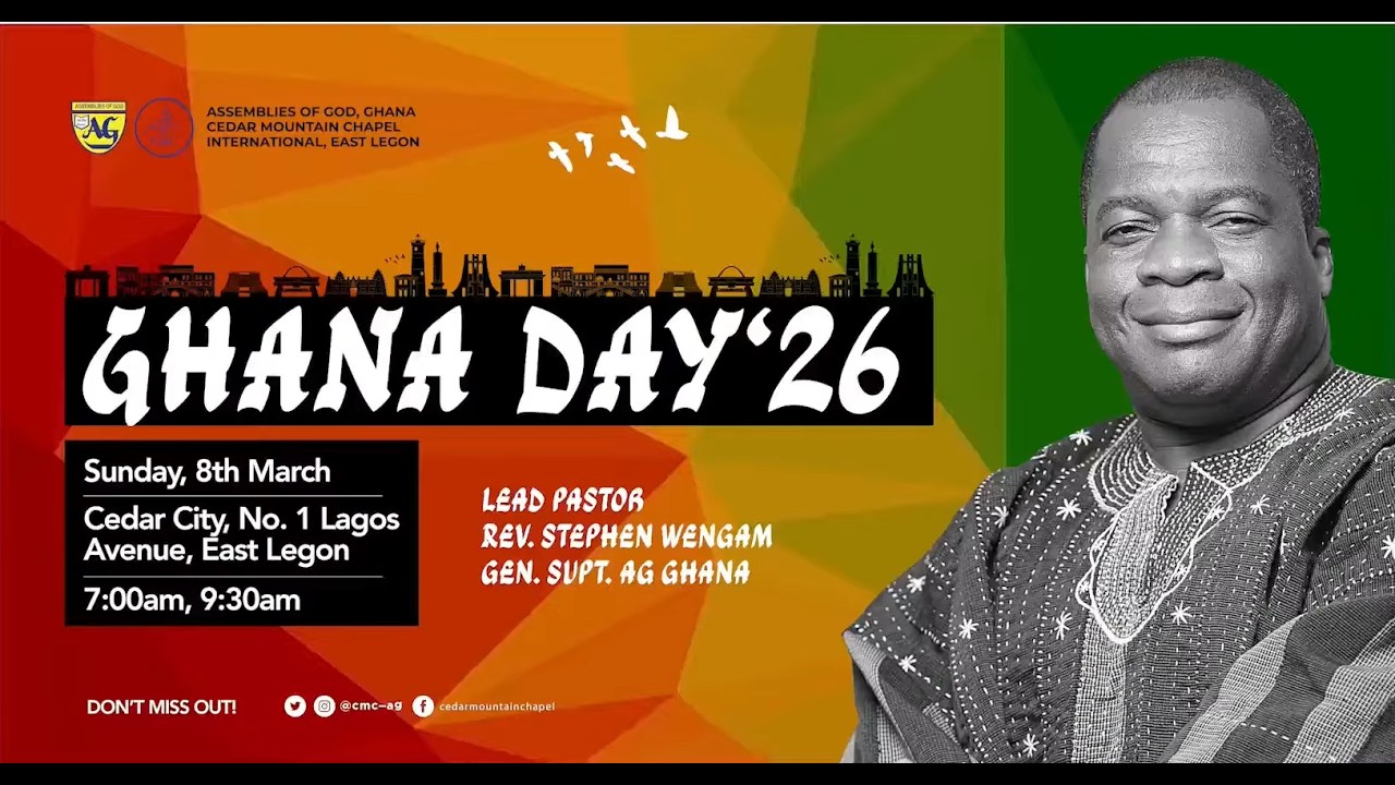 CEDAR SUNDAY DIVINE SERVICE ll SECOND SERVICE ll GHANA DAY