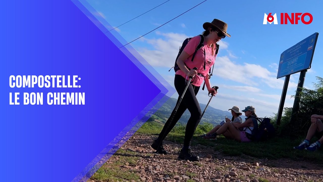 Dans les pas des marcheurs du chemin de Compostelle