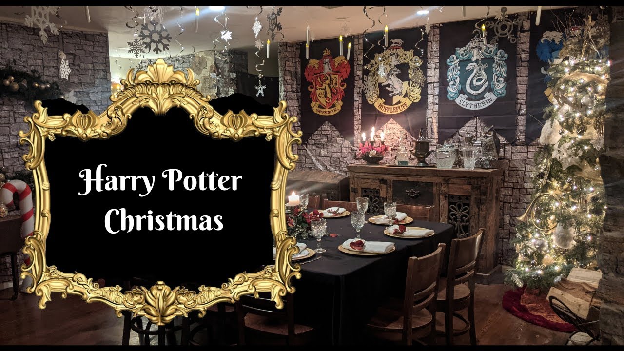 Harry Potter Party Ideas + Harry Potter Christmas Decor