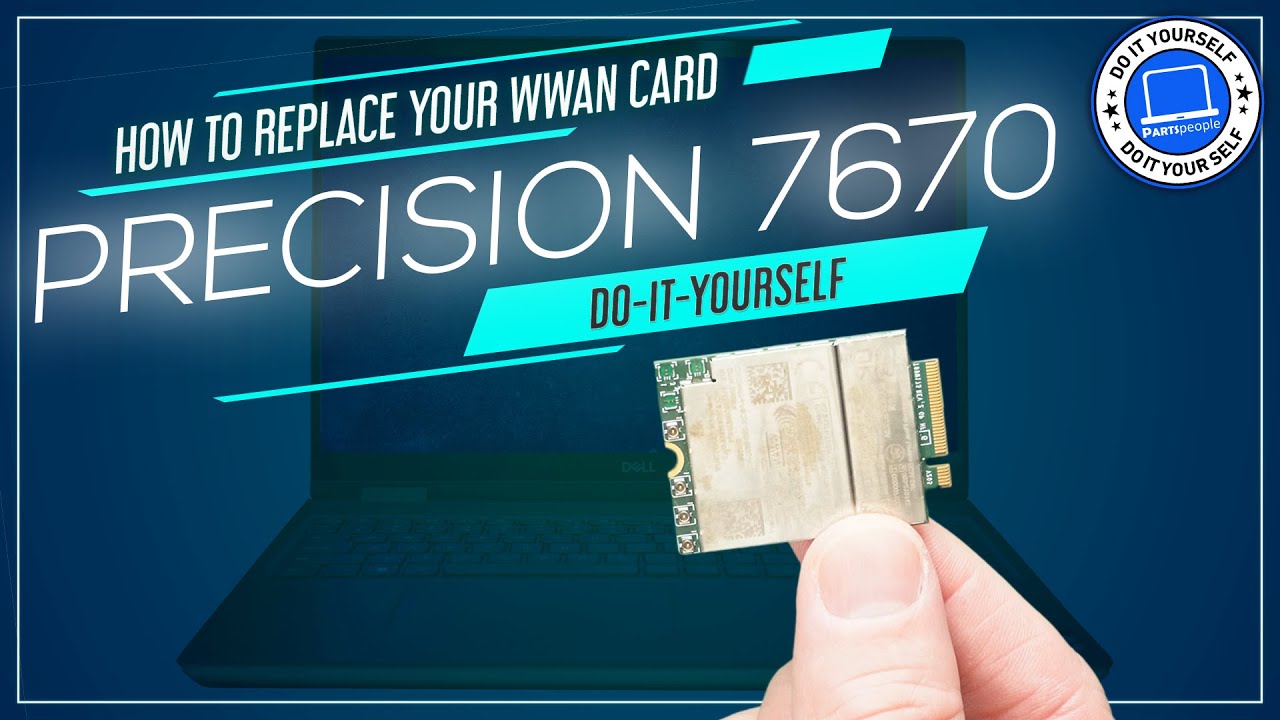 How To Replace Your WWAN Card | Dell Precision 7670