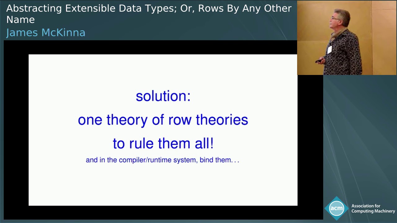 Abstracting Extensible Data Types; Or, Rows By Any Other Name