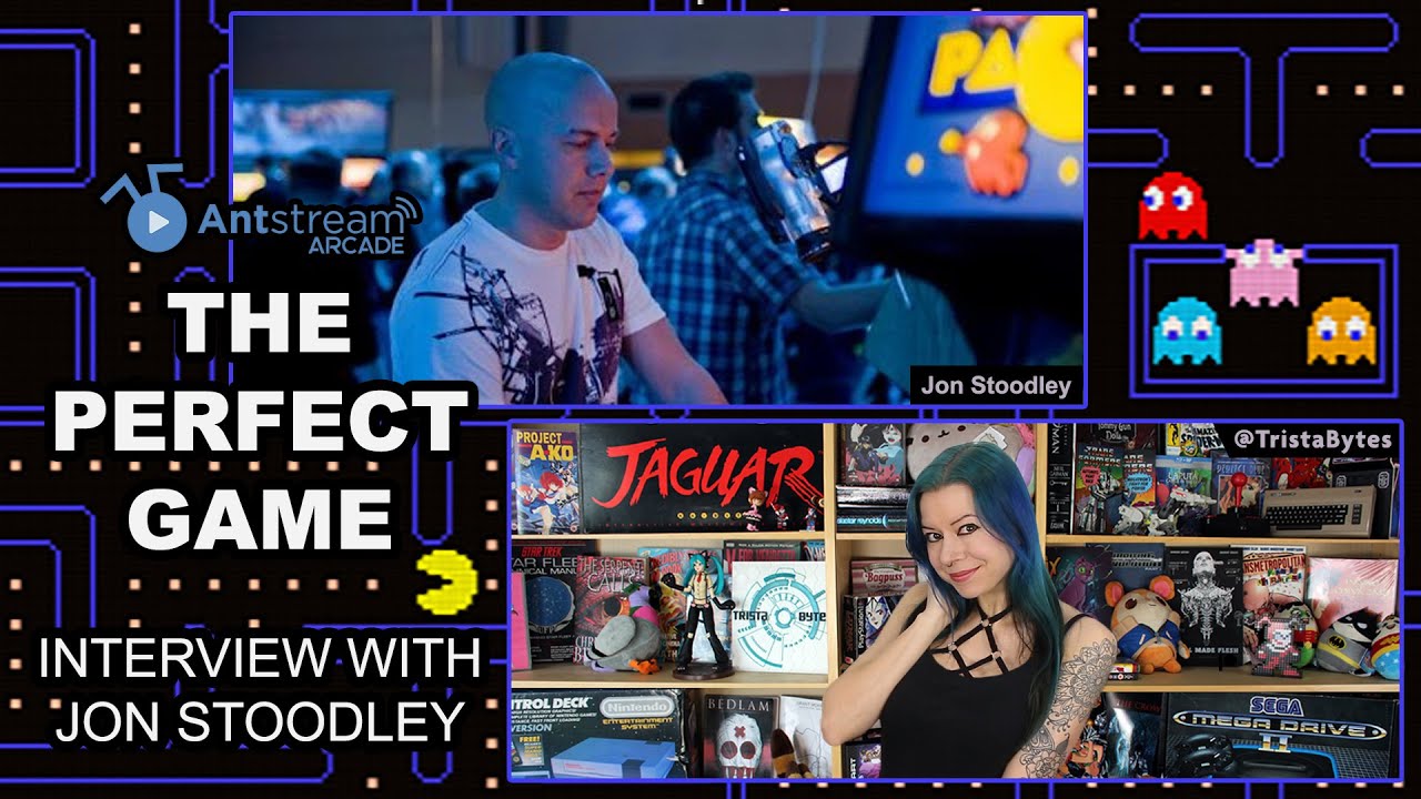 The perfect game of Pac-Man! Champion Jon Stoodley shares his tips & history with the game!