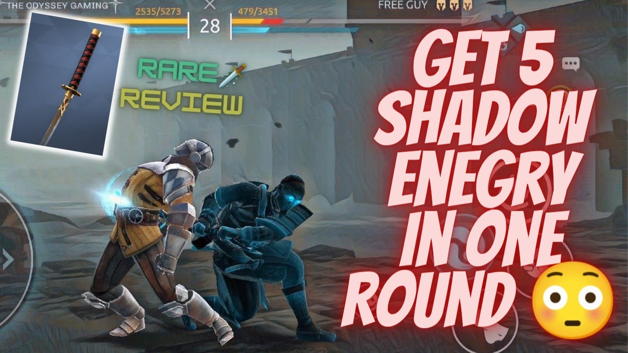 Damn 😲! This weapon can fill your shadow bar +5 times in a single round 🔥|| Shadow Fight Arena