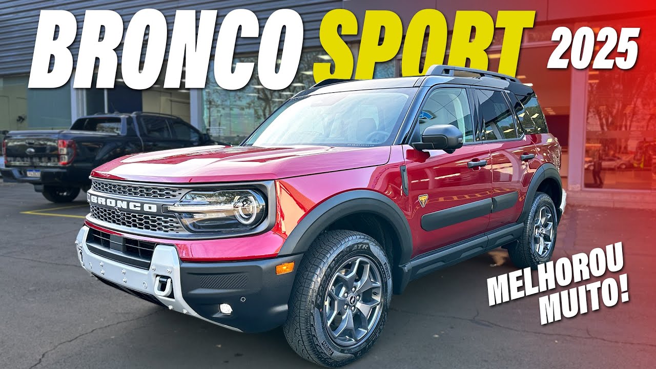 NOVO BRONCO SPORT 2025 - Muitas Melhorias no SUV 4x4 Mais Completo do Brasil?