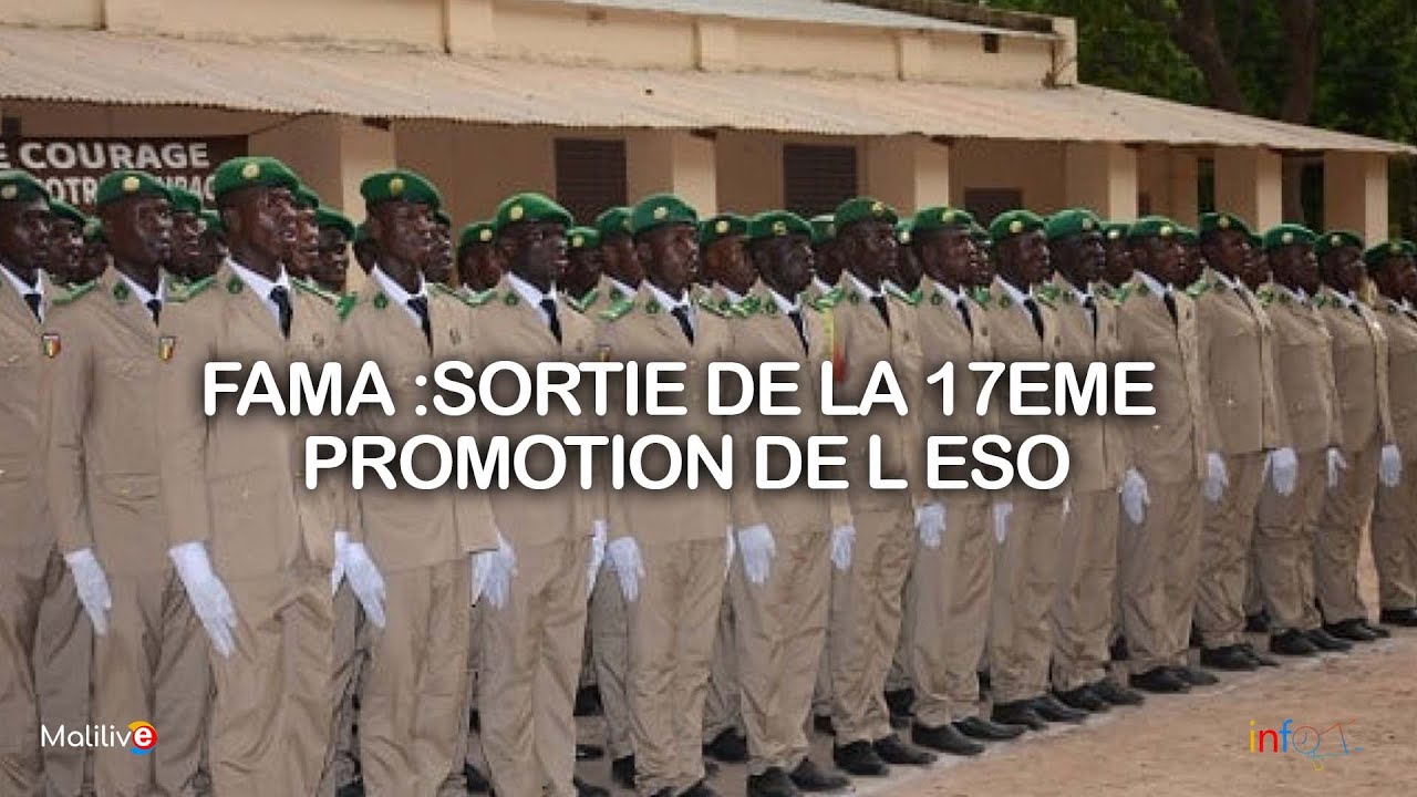 FAMA: Sortie de la 17eme promotion de l'école des sous officiers.mp4