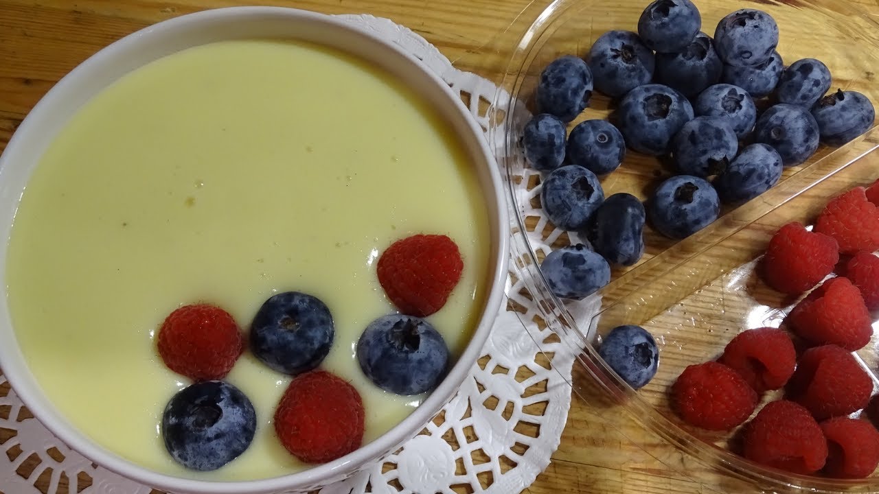 بودينغ الفانيلا 🥣😍 حلى الكاسترد 😋 معشوقة الكبار والصغار 😍 Vanillepudding