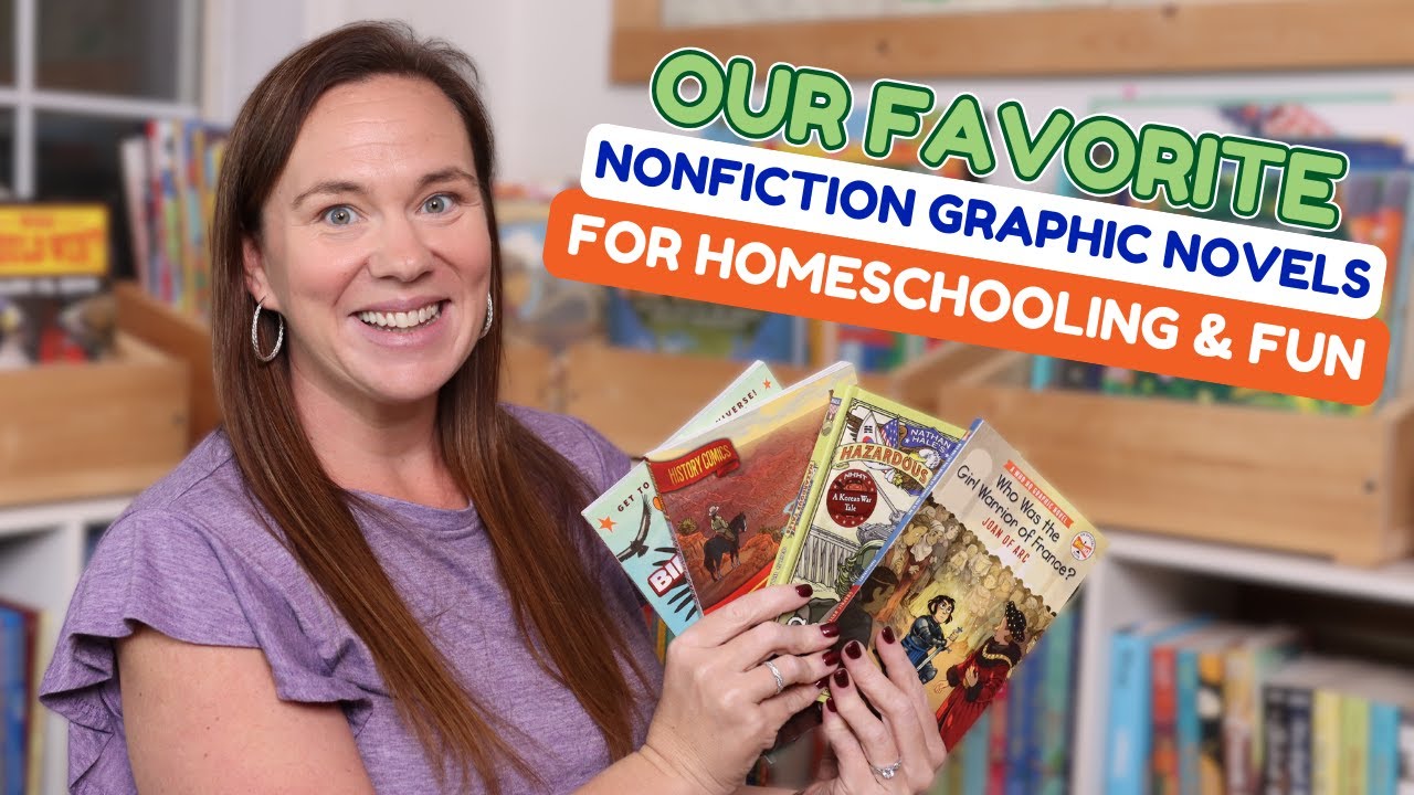 Our Favorite Nonfiction Graphic Novels For Homeschooling and Fun | Great Graphic Novels for Kids
