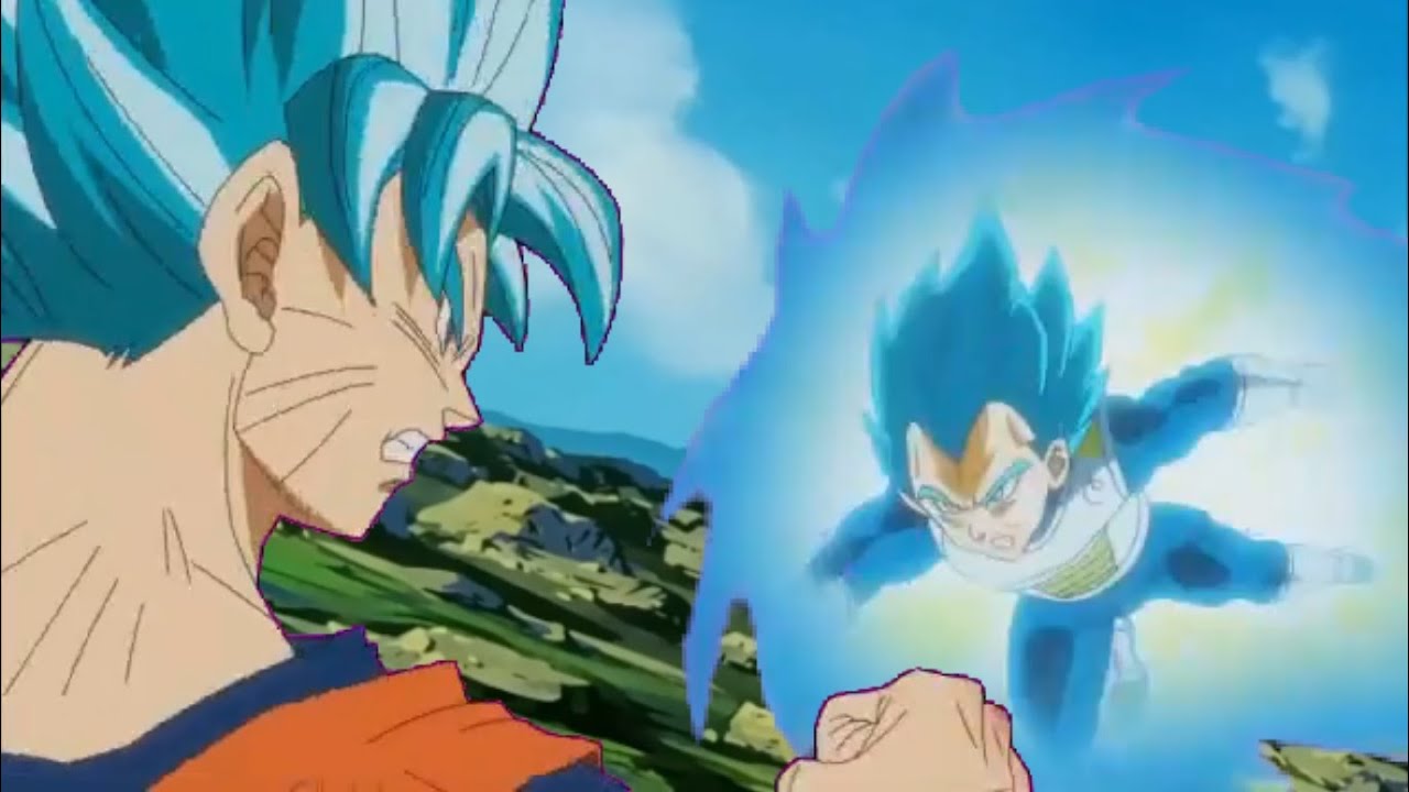 What-If Battles: Son Goku SSJ Blue vs Vegeta SSJ Blue
