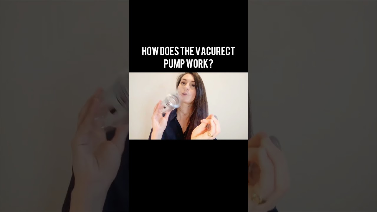 How does a penis pump work? Vacurect pump for erectile dysfunction