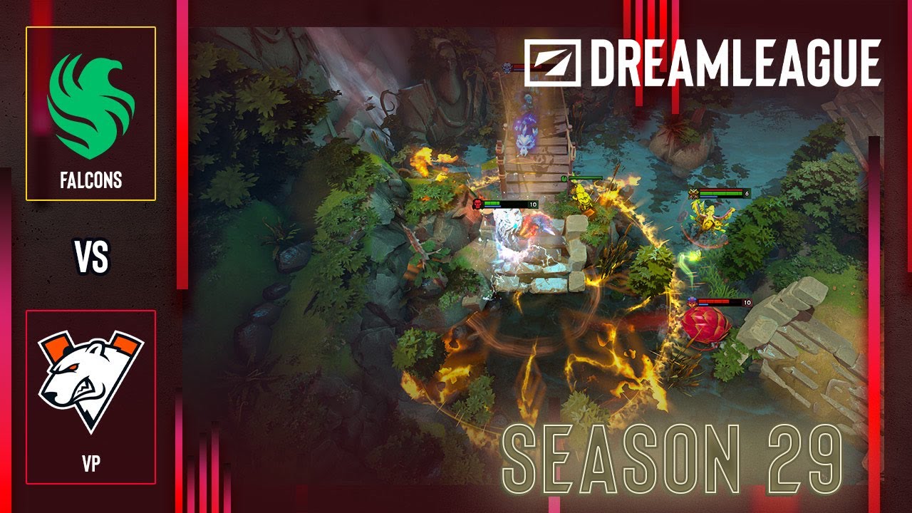 CRAZY GAME! FALCONS vs VIRTUS.PRO - HIGHLIGHTS - DreamLeague S29
