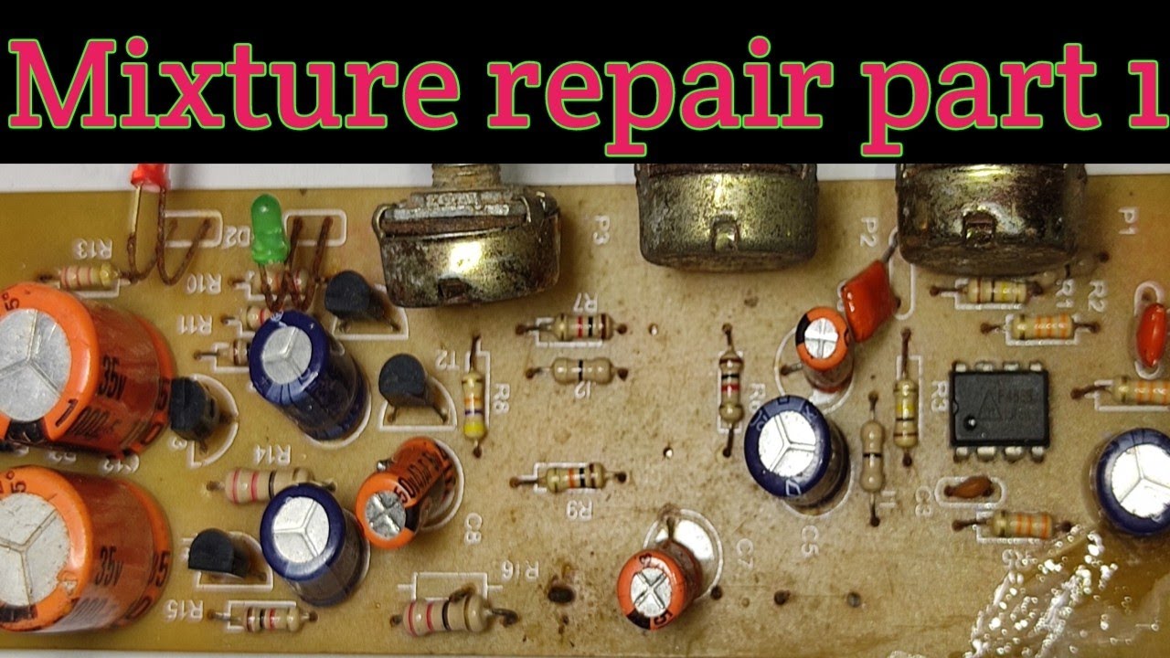 Mixture repair part 1,मिक्सचर रिपेयर पार्ट 1, Mixture,Mixing Machine,Mixture,