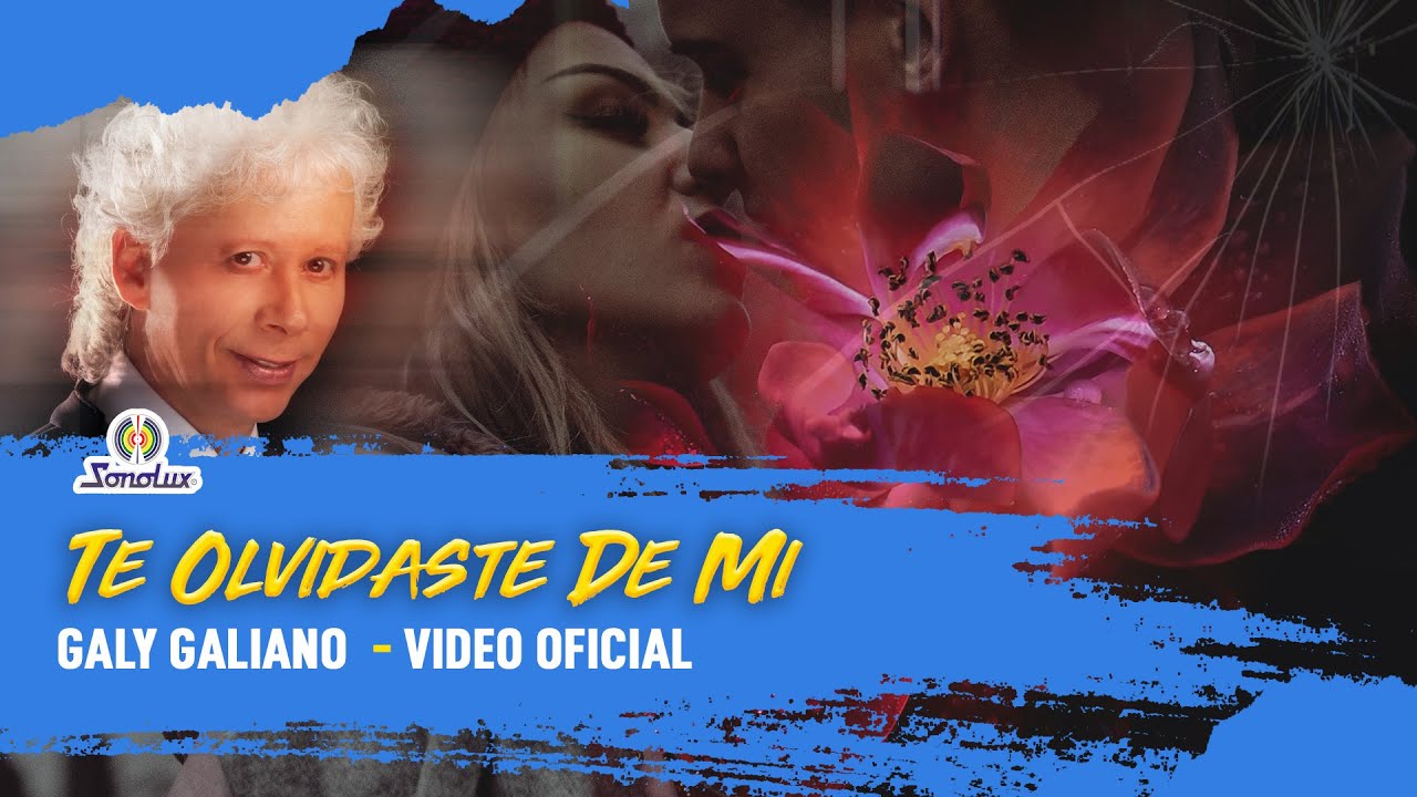Qué Te Aleja De Mí - Galy Galiano | Balada Romántica (Video Letra)