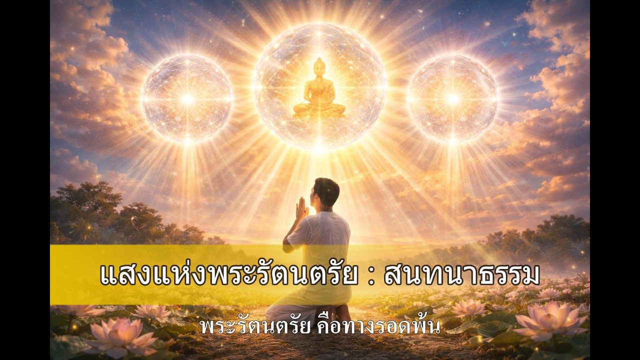 แสงแห่งพระรัตนตรัย : สนทนาธรรม
