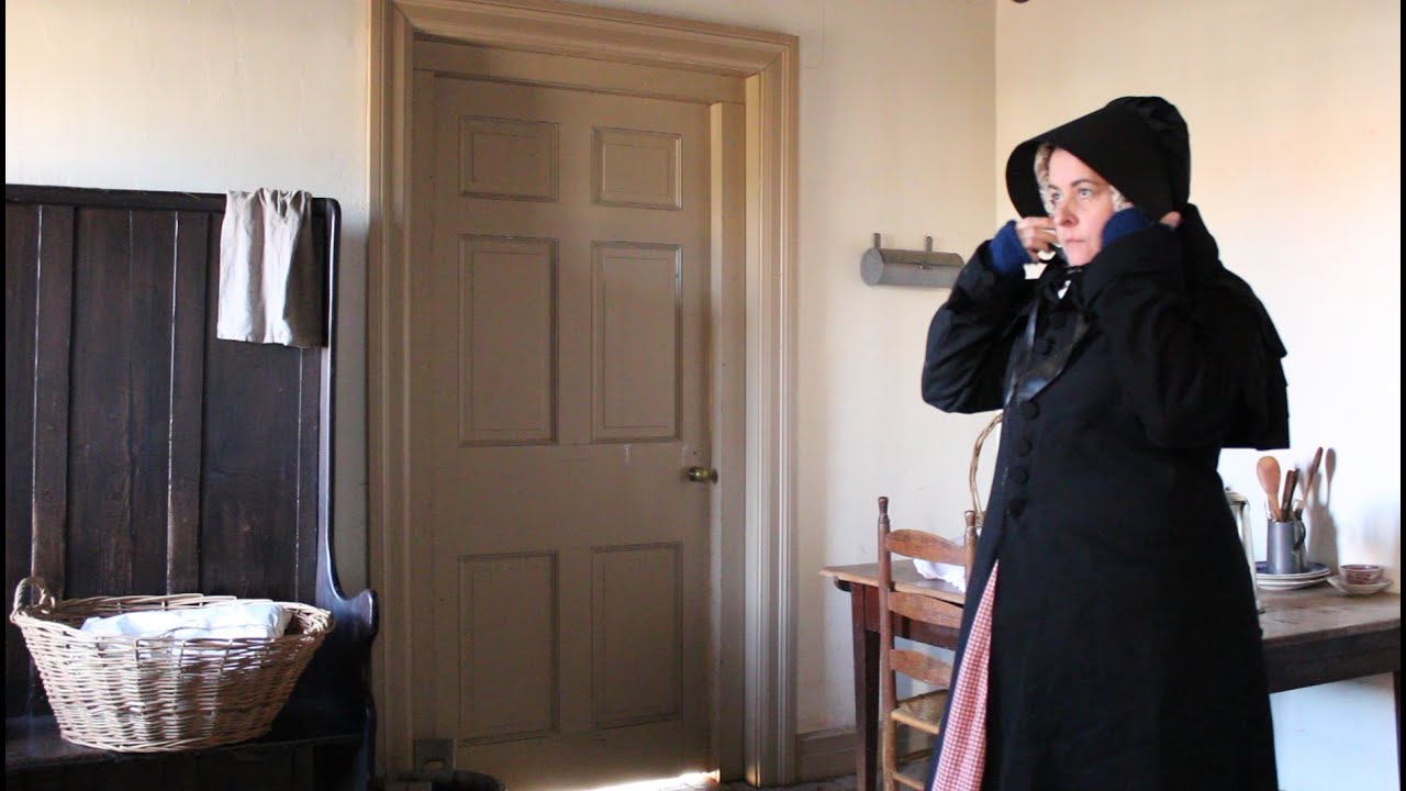 Dressing for Winter: A Working Woman's Clothing in the 1820s