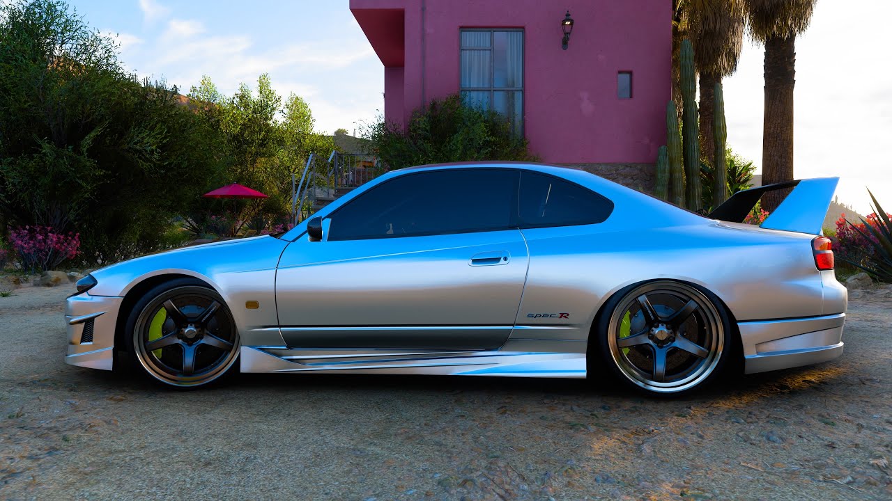 2000 Nissan Silvia Spec R | Forza Horizon 5 | Steering Wheel Gameplay |