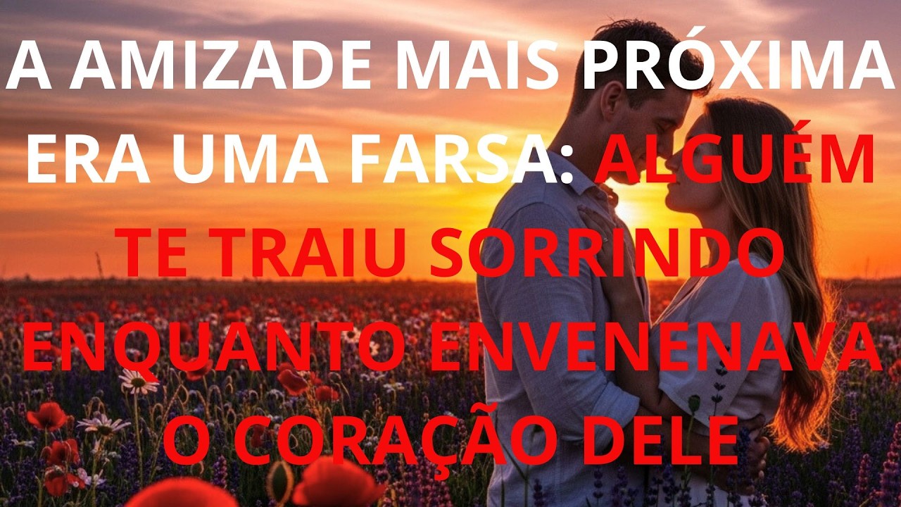A AMIZADE MAIS PRÓXIMA ERA UMA FARSA: ALGUÉM TE TRAIU SORRINDO ENQUANTO ENVENENAVA O CORAÇÃO DELE