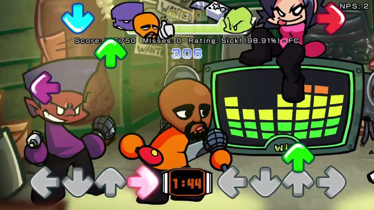 FNF vs MATT v3 UPDATE - 3hot (FC) (Official Wii Funkin v3 update)