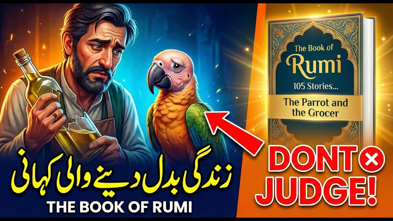 Why The Parrot Went Silent? 🦜 | Deep Psychology of Rumi | The Book of Rumi Review