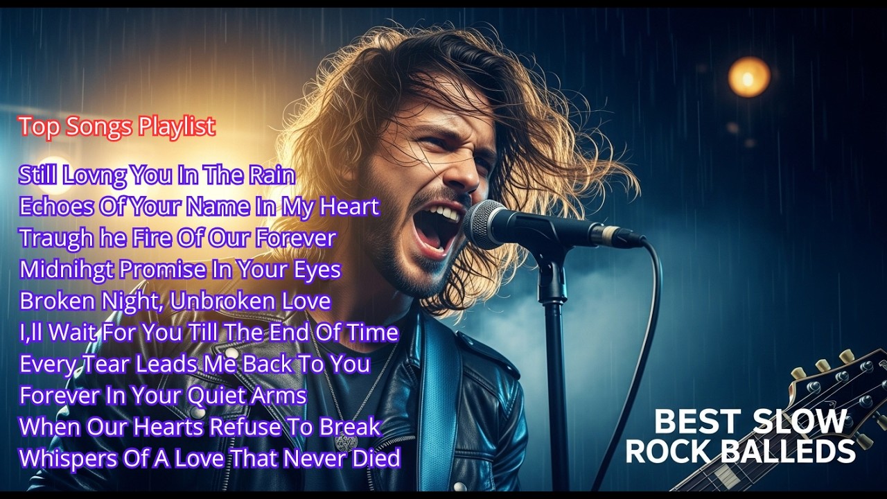 Slow Rock Love Song Nonstop 💕 Rock Ballads 70S 80S 90S 🔊 Nonstop Soft Rock Hits