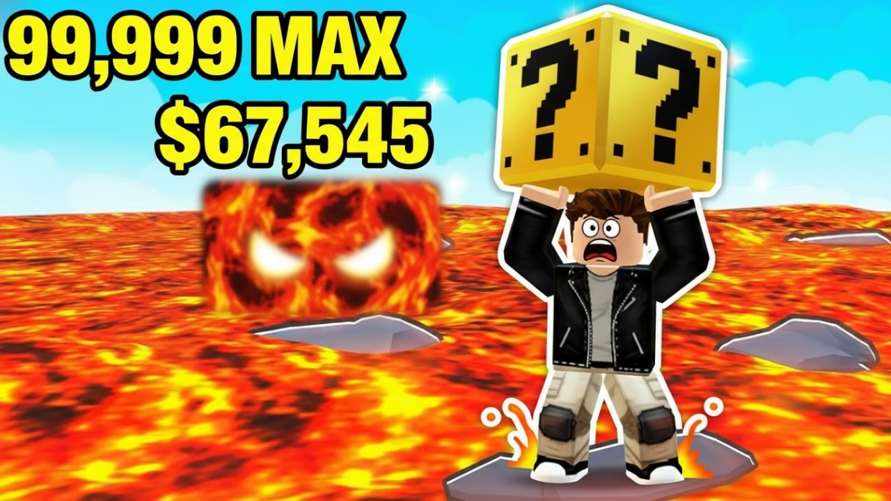 I Survived LAVA for Brainrots 😳