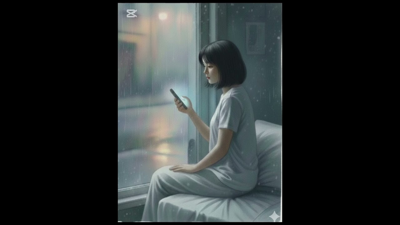 비와 그대 ㅡ(미소꽃길작사)#창작가사#창작작사#이별노래#ai#비노래#그리움#I miss you#바이올린#슬픈노래#여름비#가을비#겨울비#봄비#우산#비오는아침#비오는 날