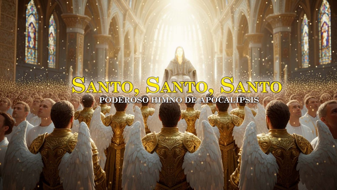 🔥 El Himno Más Poderoso del Apocalipsis | SANTO, SANTO, SANTO | Canción de Adoración | Cielo | Jesús