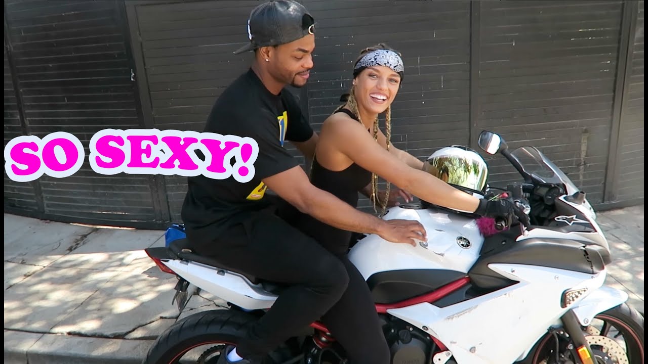 SHE LET ME RIDE HER MOTORCYCLE!