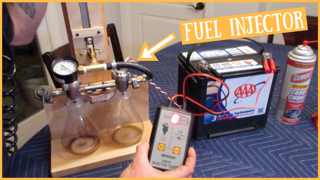 FUEL INJECTORS | $30 DiY Clean/Flow Test Stand