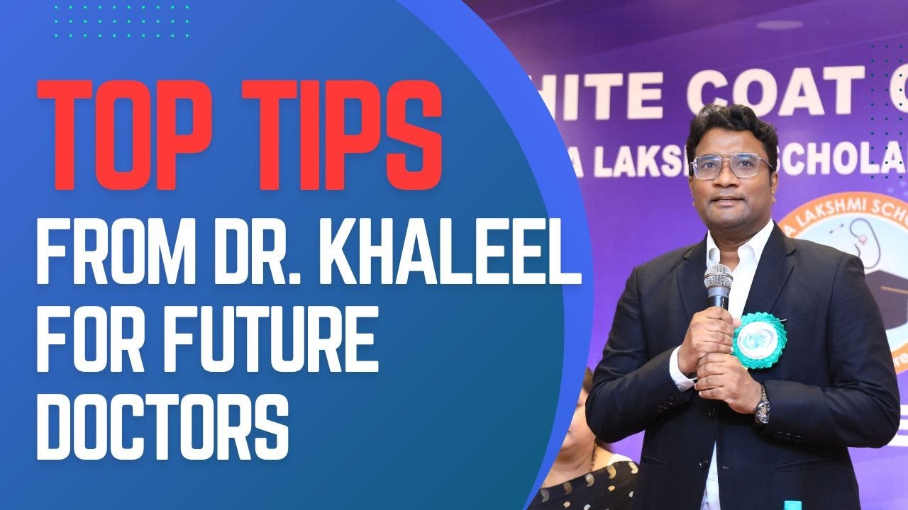 Top Tips for Future Doctors| Dr. Khaleel Inspiring Message at WEC Pre-Departure Meet | WEC Bangalore