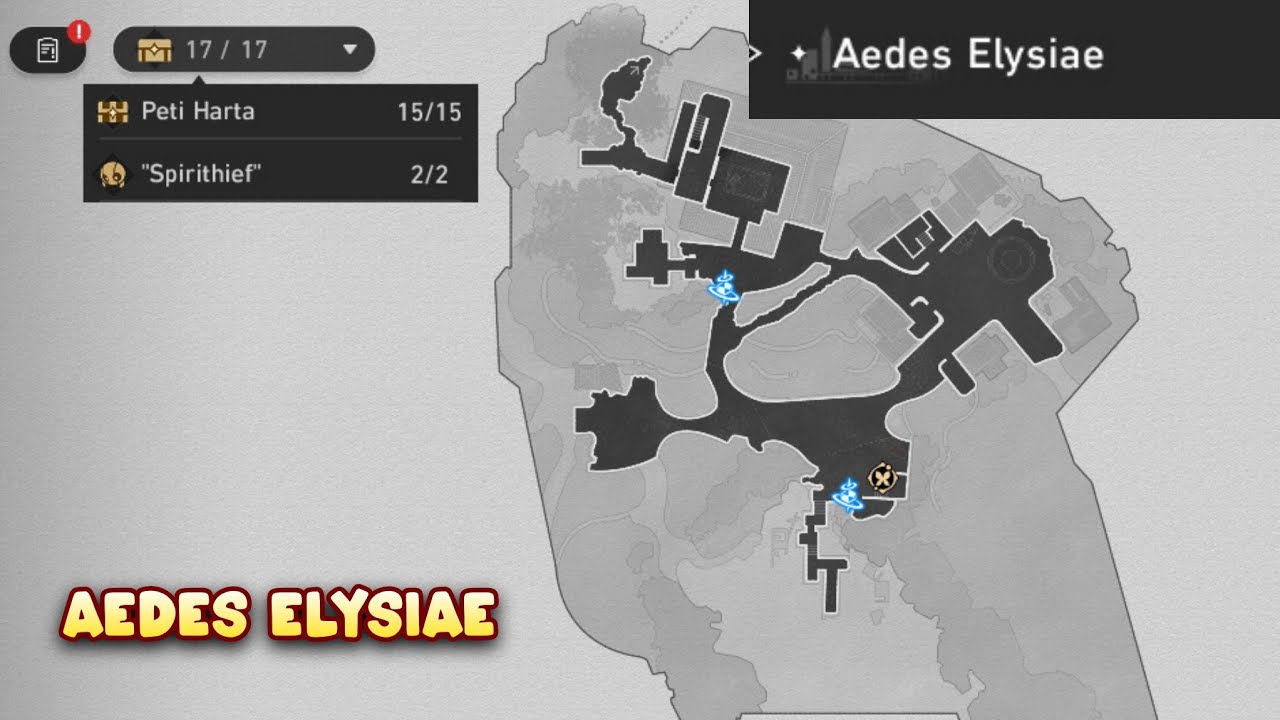 All Location Chest Aedes Elysiae | Honkai Star Rail Ver 3.4 | Amphoreus