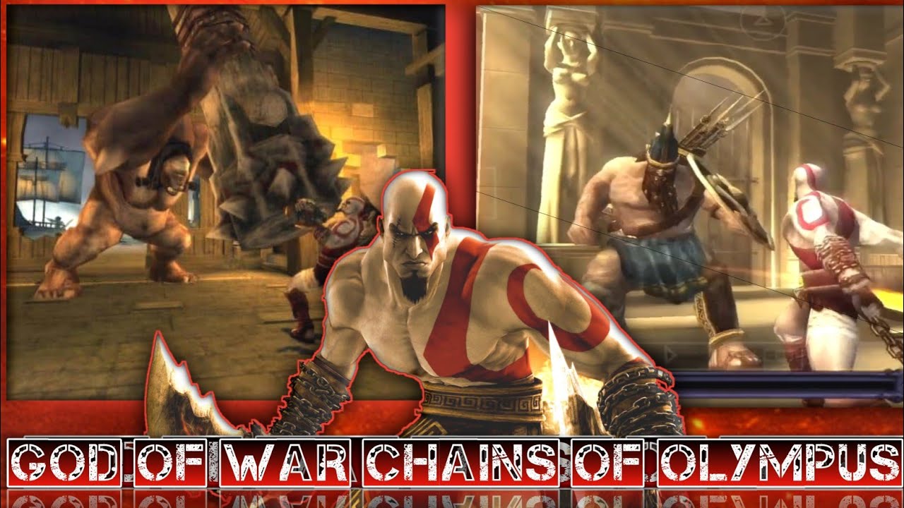 God of War PSP Remastered – Chains of Olympus 4K Gameplay ( PART 1 )