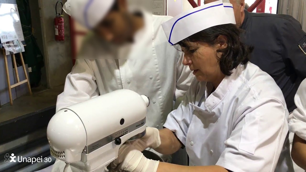 Les jeunes de l'IME Rochebelle au Salon du Miam