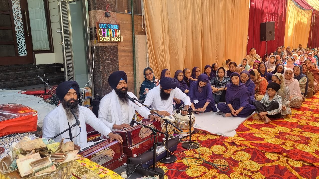 Kirtan Samagam By Baba Fateh Singh Ji seva society Gandhi Nagar Mandi Gobindgarh 