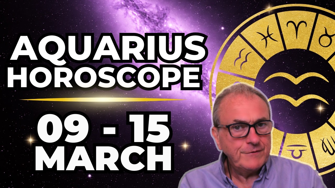 Aquarius Weekly Horoscope | March 9–15 2026 | Your Words Really Count