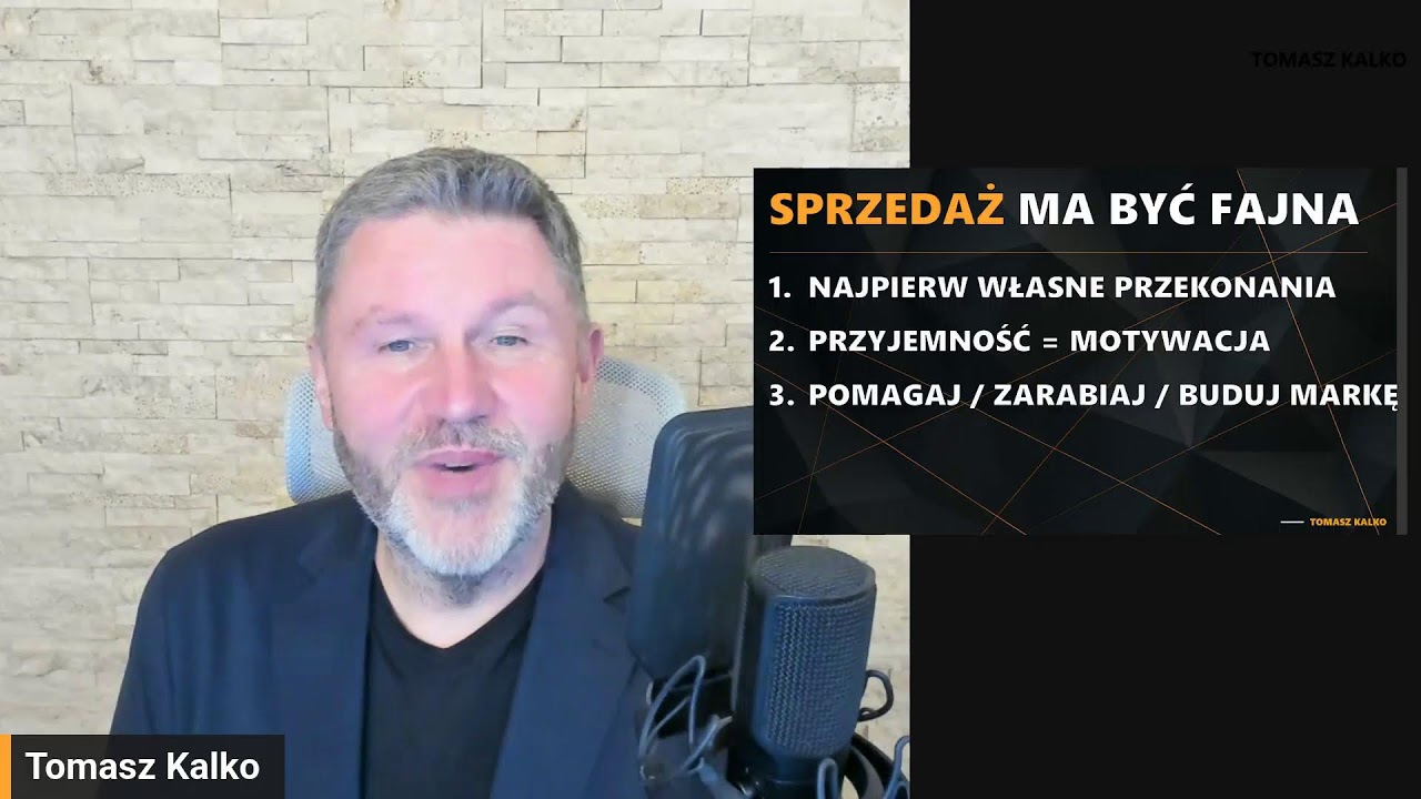 LIVE 9.02: 7 nawyków dobrego handlowca, jak zadbać o własną motywację?