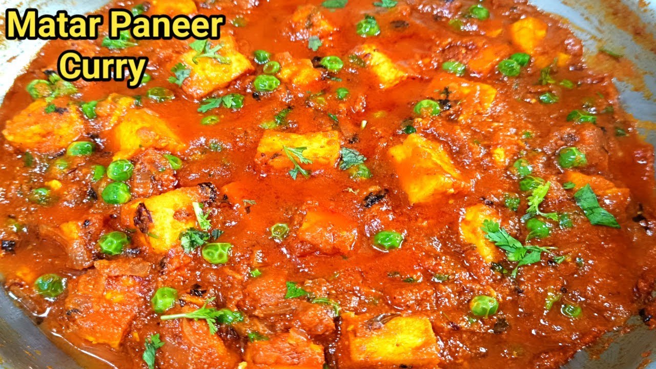 పన్నీర్ మటర్ మసాలా | Restaurant Style Paneer Matar Curry, Easy & Tasty Recipe better than restaurant