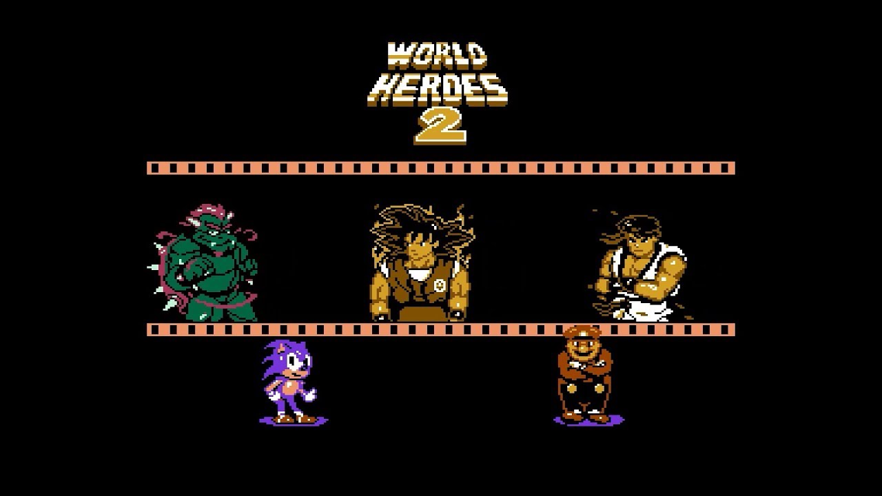 NES Longplay - World Heroes 2
