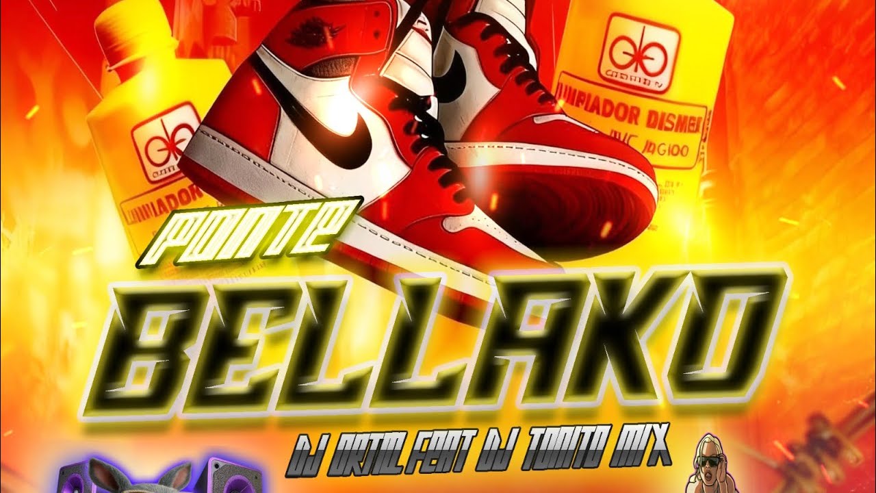 Ponte Bellako Cumbiaton - Dj Ortizz - Dj Toñito mix 