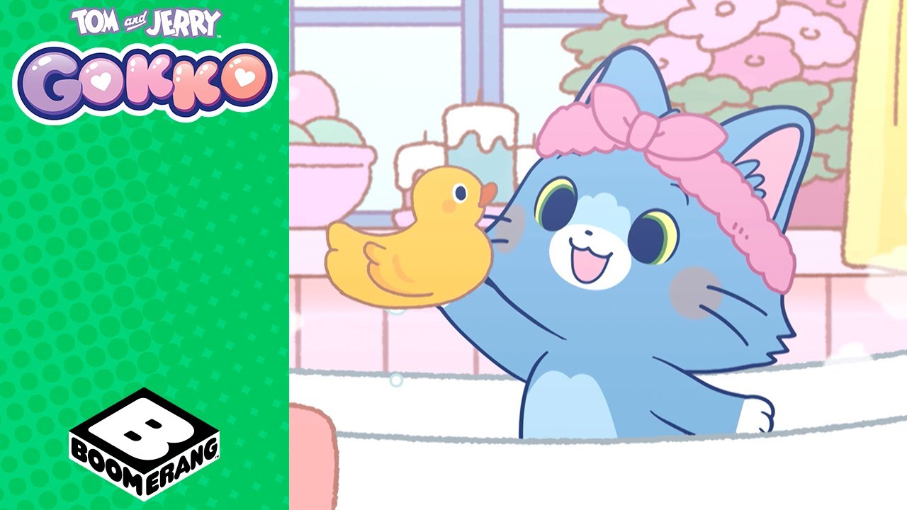 Un bagnetto divertente | NUOVO Tom e Jerry Gokko | Boomerang Italia