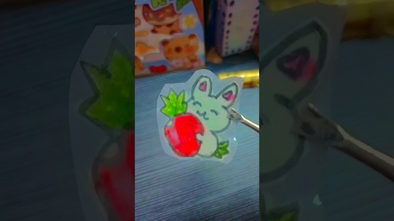 Sticker Making!🌈✨ I Creativity With Uvika I 