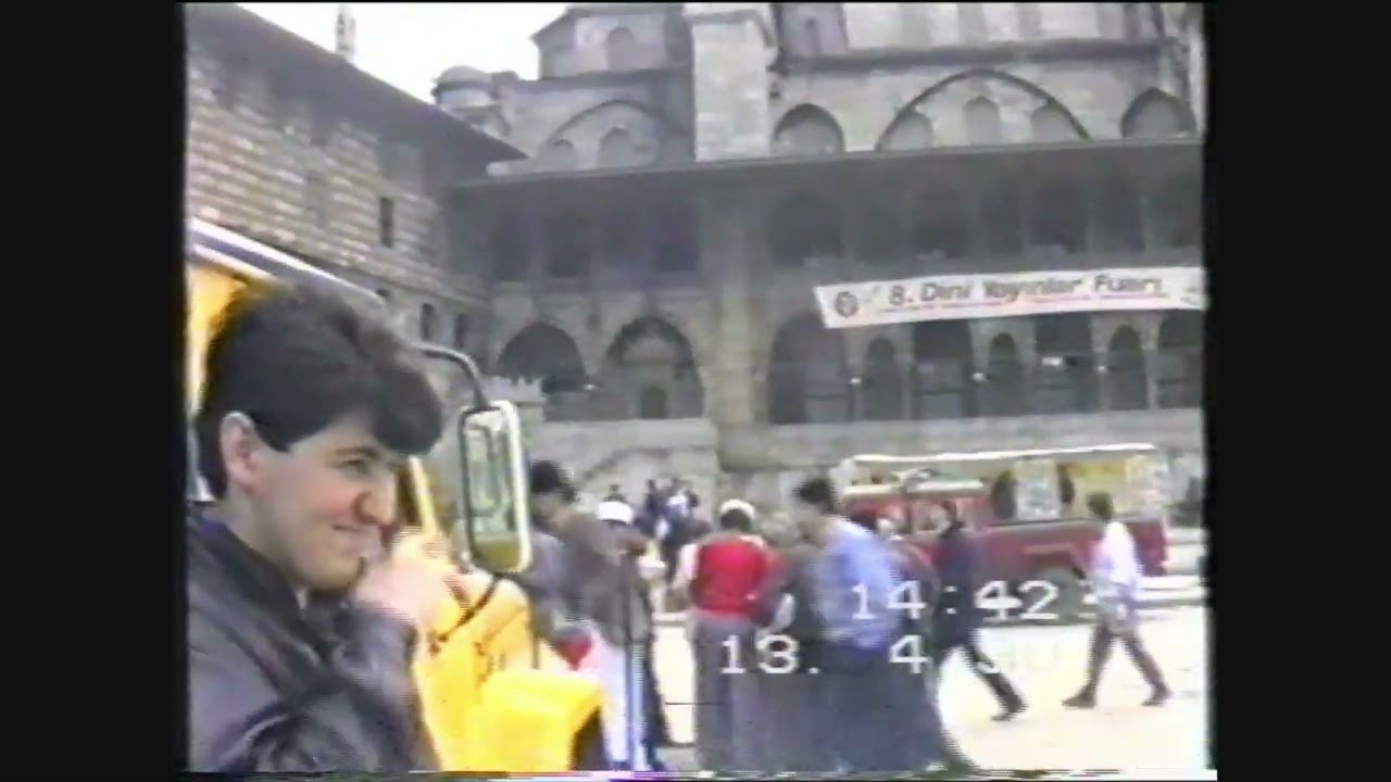İstanbul 1990 - Boğaz, Vapur, Eminönü, Galata, Kapalı Çarşı, Ayasofya, Gülhane Parkı
