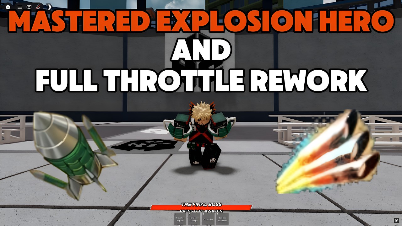 Heroes Battlegrounds - Mastered Explosion Hero & Full Throttle Rework Update Showcase