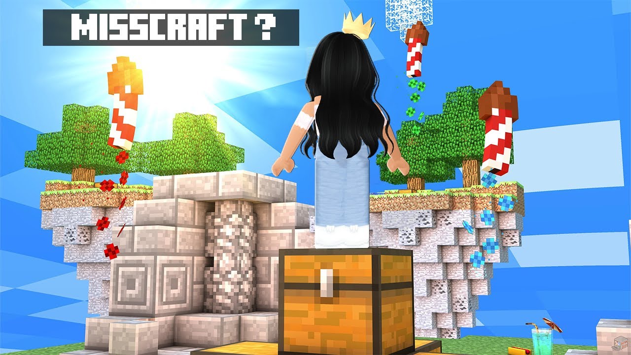 MISSCRAFT SERIES - UNE YOUTUBEUSE DE ROBLOX JOUE À MINECRAFT ?!