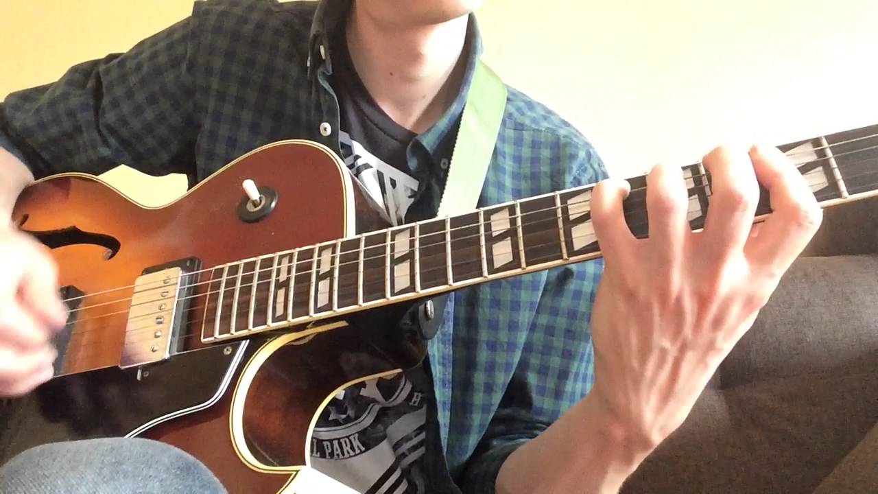 Dolphin dance, H.Hancock, Jazz guitar improvisation