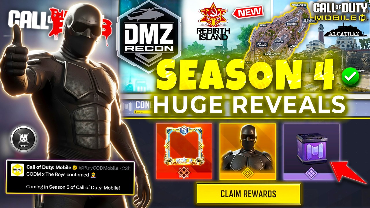 NEW Season 4 Leaks | Confirmed Collab Skins | Characters, Maps & DMZ! | COD Mobile | CODM Leaks