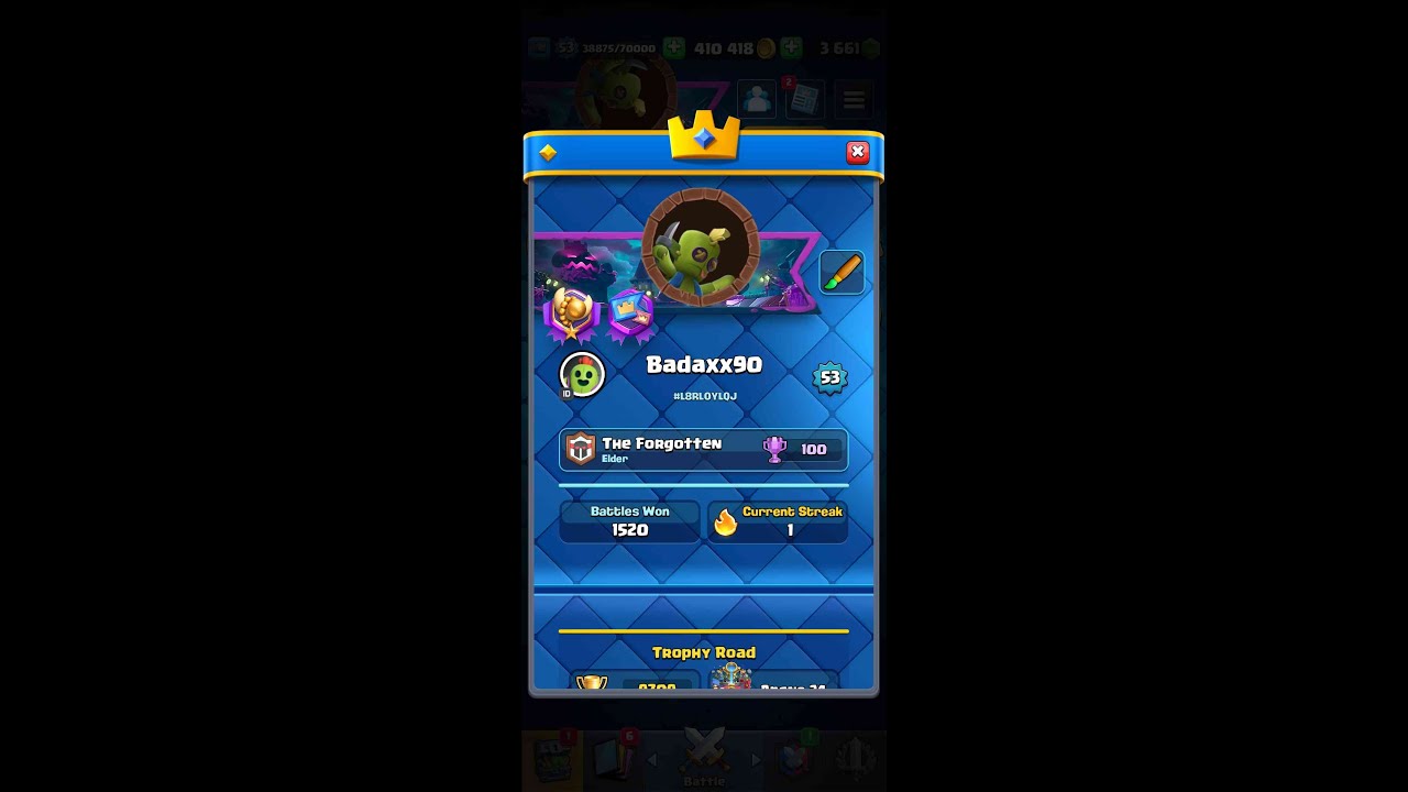 Clash Royale Legendary Arena