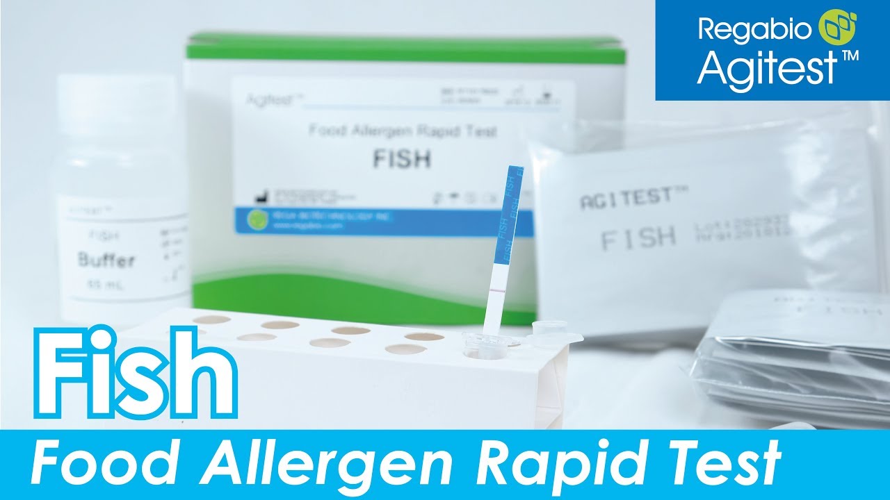 Agitest&trade; Food Allergen Rapid Test - Fish (Lab)